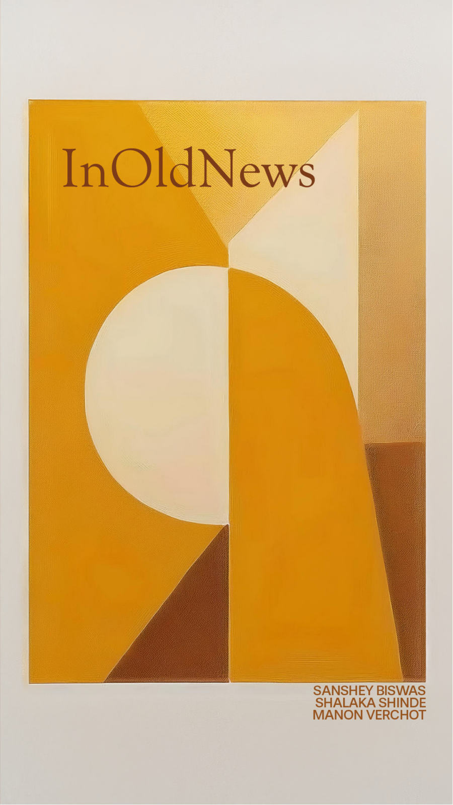 In Old News Project Poster