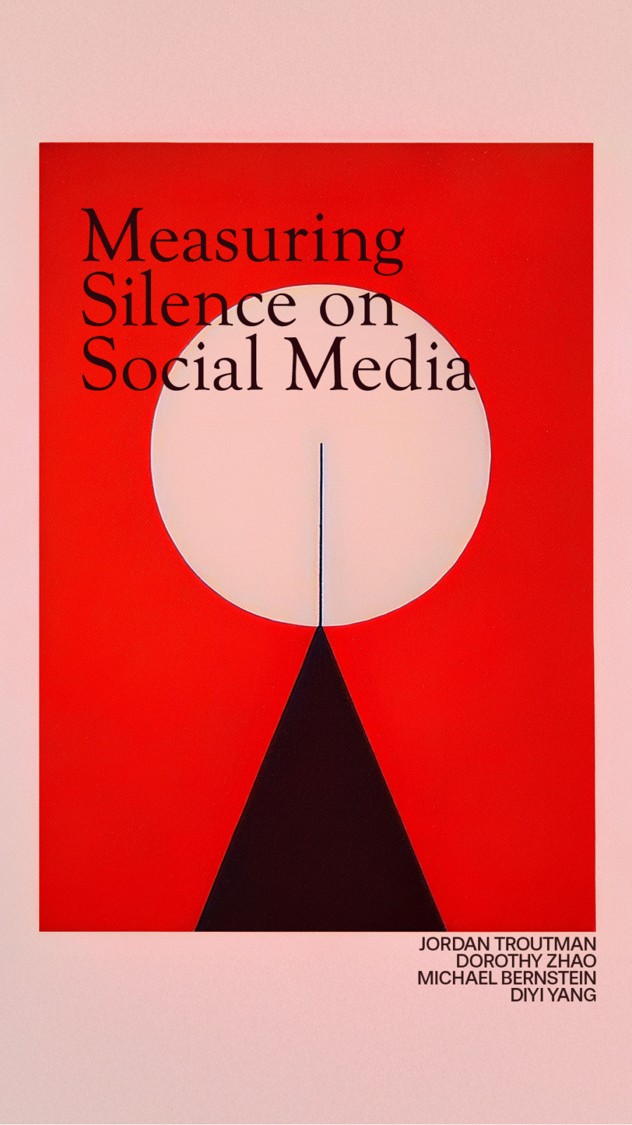 Measuring Silence on Social Media Project Poster