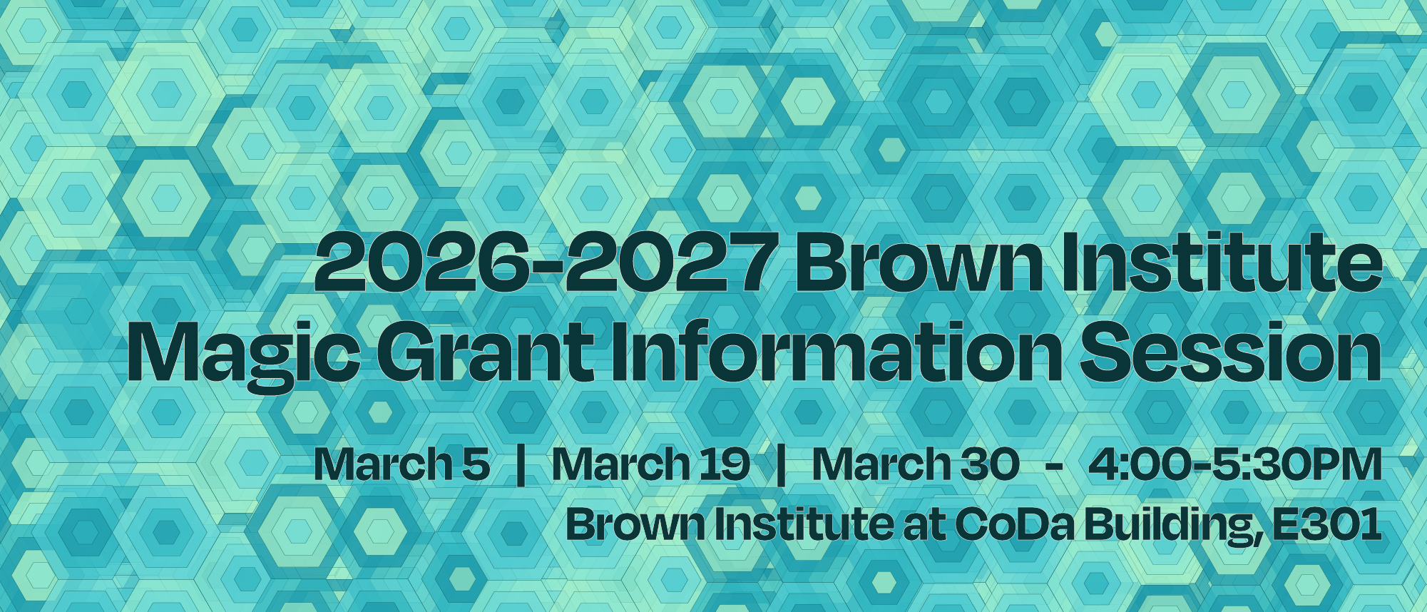 Stanford Information Session Graphic